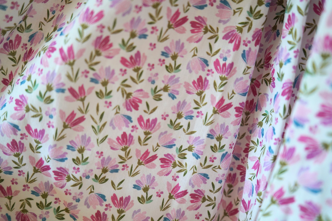 Floral Smocked Dress for Girls – Hand-Smocked Spring Dress – Toddler Floral Outfit – Vintage Style Boutique Dress