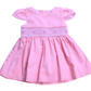Blush Pink Smocked Girls Dress – Classic Elegance for Babies and toddlers With bloomer and head bow